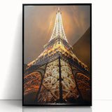 Large abstract wall art in black and white acrylic print, framed, reflecting mid-century modernist style.