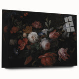 Baroque Art - Opulent Floral Still Life in Rococo Style Wall Art Print