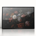 Baroque Art - Opulent Floral Still Life in Rococo Style Wall Art Print