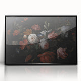 Baroque Art - Opulent Floral Still Life in Rococo Style Wall Art Print