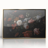 Baroque Art - Opulent Floral Still Life in Rococo Style Wall Art Print