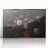 Baroque Art - Opulent Floral Still Life in Rococo Style Wall Art Print