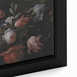 Baroque Art - Opulent Floral Still Life in Rococo Style Wall Art Print