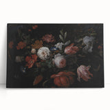 Baroque Art - Opulent Floral Still Life in Rococo Style Wall Art Print