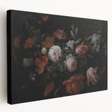 Baroque Art - Opulent Floral Still Life in Rococo Style Wall Art Print