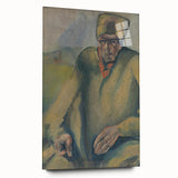 Expressionist Agitator Portrait - Modern Expressionism Wall Art Print