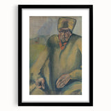 Expressionist Agitator Portrait - Modern Expressionism Wall Art Print