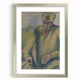Expressionist Agitator Portrait - Modern Expressionism Wall Art Print