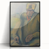 Expressionist Agitator Portrait - Modern Expressionism Wall Art Print