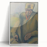 Expressionist Agitator Portrait - Modern Expressionism Wall Art Print