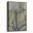 Expressionist Agitator Portrait - Modern Expressionism Wall Art Print