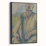 Expressionist Agitator Portrait - Modern Expressionism Wall Art Print