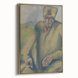Expressionist Agitator Portrait - Modern Expressionism Wall Art Print