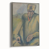 Expressionist Agitator Portrait - Modern Expressionism Wall Art Print