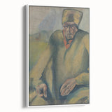 Expressionist Agitator Portrait - Modern Expressionism Wall Art Print