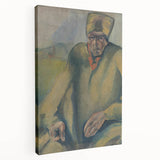 Expressionist Agitator Portrait - Modern Expressionism Wall Art Print