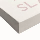 Large art of a black and white landscape painting on stretched canvas, ideal for bedroom wall decor.