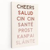 Large canvas print of colorful fruits and vegetables in a realistic style, suited for kitchen wall art.