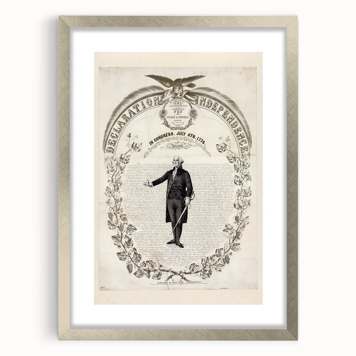 Declaration of Independence - USA Wall Art