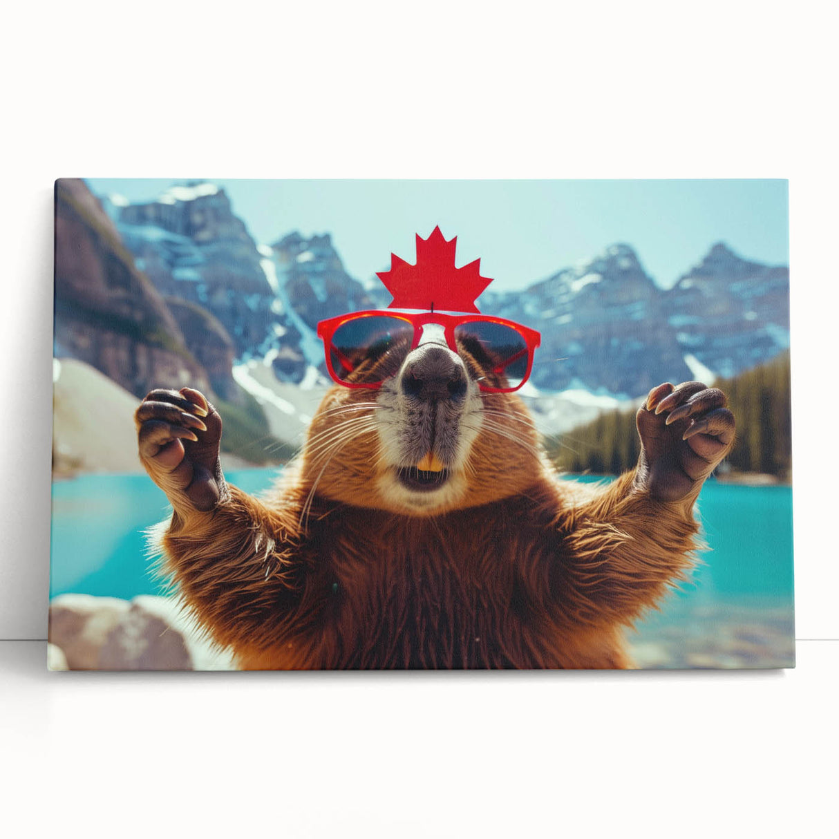 Patriotic Canadian Wall Art - Canada Day Art Prints & Maple Leaf Decor