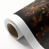 Santa’s Holiday Retreat – Cozy Christmas Canvas Art