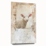 Sweet Lamb - Easter Wall Art, Easter Canvas Prints, Home Decor