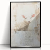 Sweet Lamb - Easter Wall Art, Easter Canvas Prints, Home Decor