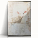 Sweet Lamb - Easter Wall Art, Easter Canvas Prints, Home Decor