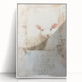 Sweet Lamb - Easter Wall Art, Easter Canvas Prints, Home Decor