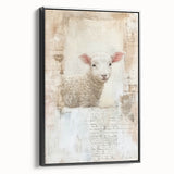 Sweet Lamb - Easter Wall Art, Easter Canvas Prints, Home Decor