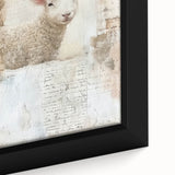 Sweet Lamb - Easter Wall Art, Easter Canvas Prints, Home Decor