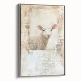 Sweet Lamb - Easter Wall Art, Easter Canvas Prints, Home Decor