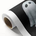 Watercolor Ghost Halloween Canvas Art - Spooky Wall Decoration