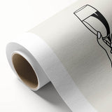 Minimalist Champagne Toast - New Year’s Eve Wall Art Print