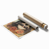 Timeless Sugar Skull Woman – Día de los Muertos Wall Art