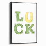 Lucky Shamrock St. Patrick’s Day Wall Art – Irish Wall Art Print