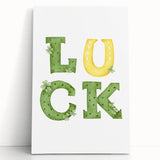 Lucky Shamrock St. Patrick’s Day Wall Art – Irish Wall Art Print