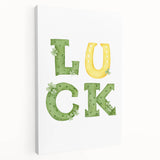 Lucky Shamrock St. Patrick’s Day Wall Art – Irish Wall Art Print