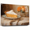 Delicious Lemon Pie - Thanksgiving Canvas Art Print