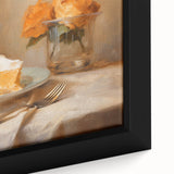 Delicious Lemon Pie - Thanksgiving Canvas Art Print