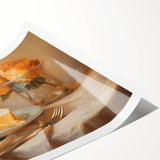 Delicious Lemon Pie - Thanksgiving Canvas Art Print