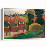 A Farm in Brittany - Colorful Landscape by Paul Gauguin