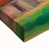 A Farm in Brittany - Colorful Landscape by Paul Gauguin