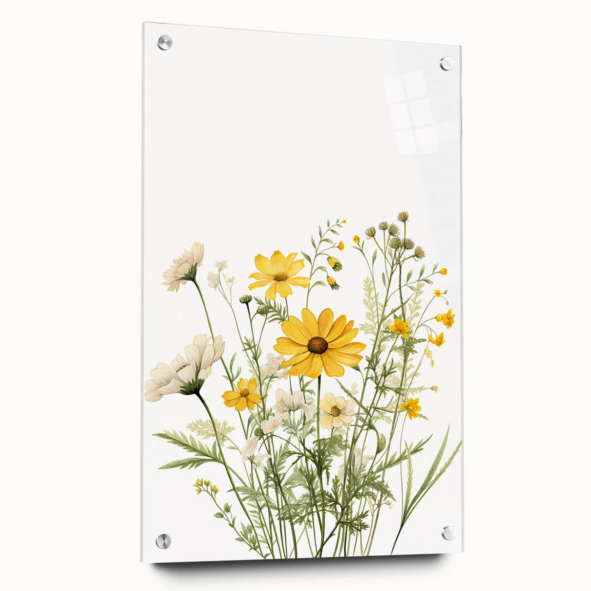 Botanical Girls Room Wall Art – Floral Nursery Print