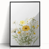 Botanical Girls Room Wall Art – Floral Nursery Print