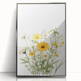 Botanical Girls Room Wall Art – Floral Nursery Print