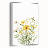 Botanical Girls Room Wall Art – Floral Nursery Print