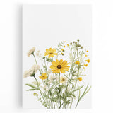 Botanical Girls Room Wall Art – Floral Nursery Print