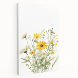 Botanical Girls Room Wall Art – Floral Nursery Print