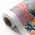 Rolled Paper Art Prints for Kids - Colorful Ocean Reef Scene